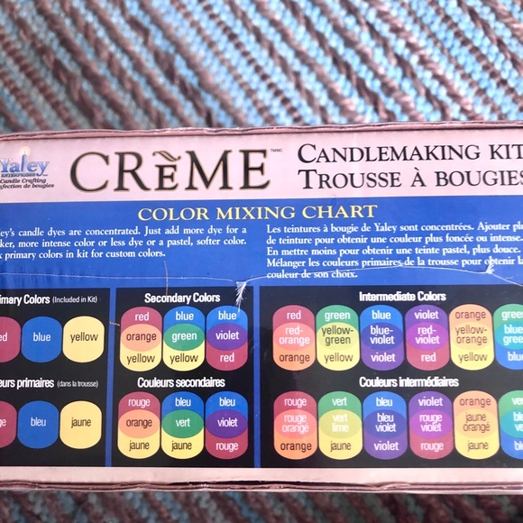 NIP Creme CANDLE Crafting MAKING KIT - Picture 5 of 7